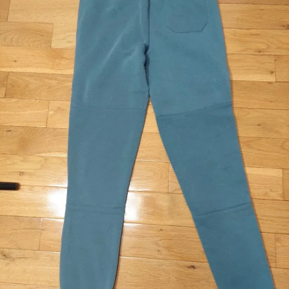 RBX ACTIVE Fleece Pants Comfort Fit Jogger Pants Sweats Blue Slate Small New $78